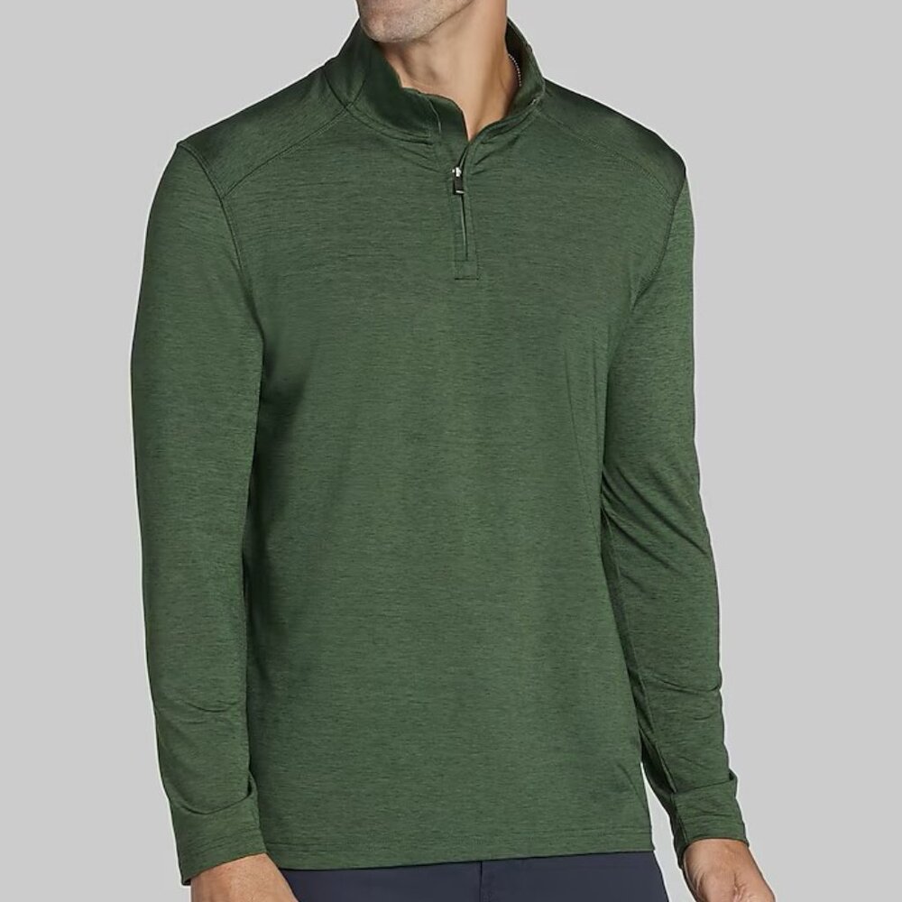 NWT Jos A. Banks Traveler Collection Performance 1/4 Zip Pullover XXL